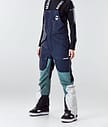 Fawk W 2020 Pantaloni Snowboard Donna Marine/Atlantic/Light Grey