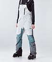 Fawk W 2020 Pantalon de Ski Femme Light Grey/Atlantic/Light Pearl