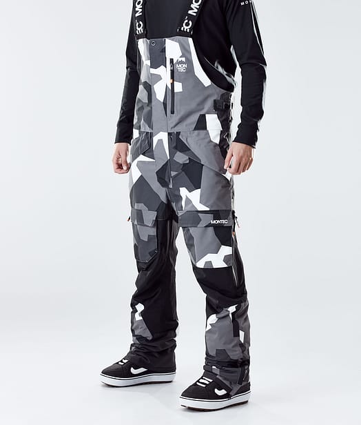 Fawk 2020 Pantalon de Snowboard Homme Arctic Camo/Black