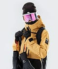Moss W 2020 Veste Snowboard Femme Yellow/Black Renewed, Image 2 sur 9