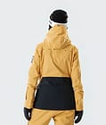 Moss W 2020 Veste Snowboard Femme Yellow/Black Renewed, Image 5 sur 9
