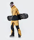 Moss W 2020 Veste Snowboard Femme Yellow/Black Renewed, Image 6 sur 9