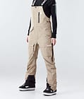 Fawk W 2020 Snowboard Bukser Dame Khaki, Billede 1 af 6