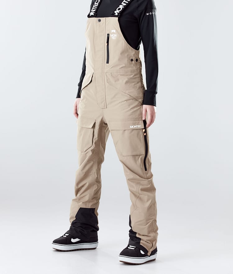 Fawk W 2020 Snowboard Bukser Dame Khaki, Billede 1 af 6