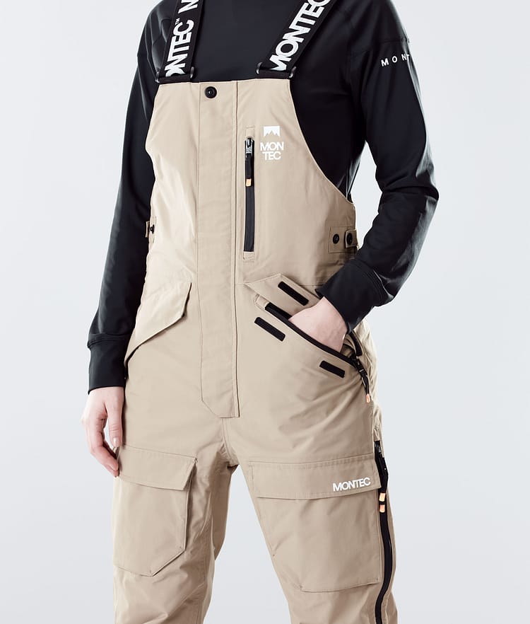 Fawk W 2020 Snowboard Bukser Dame Khaki, Billede 5 af 6