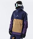 Dune 2020 スキージャケット メンズ Marine/Gold/Purple