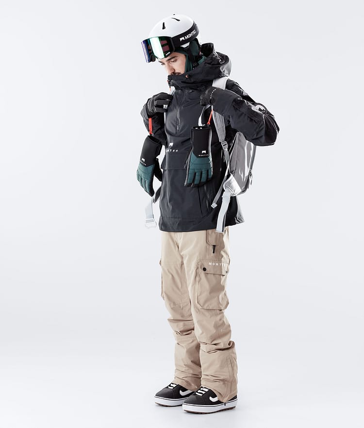 Typhoon 2020 Chaqueta Snowboard Hombre Black, Imagen 8 de 9