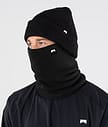 Classic Knitted Facemask Men Black