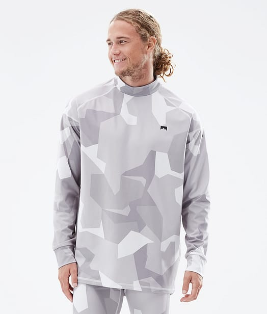 Zulu Base Layer Top Men Snow Camo