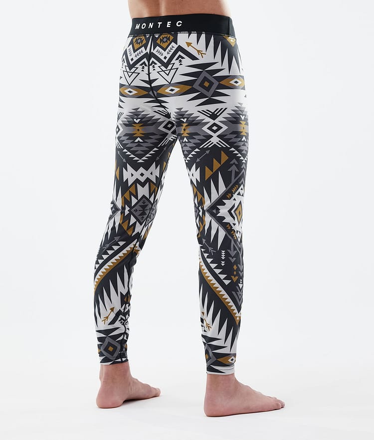 Zulu Legginsy Termoaktywne Mężczyźni Komber Gold, Zdjęcie 2 z 7