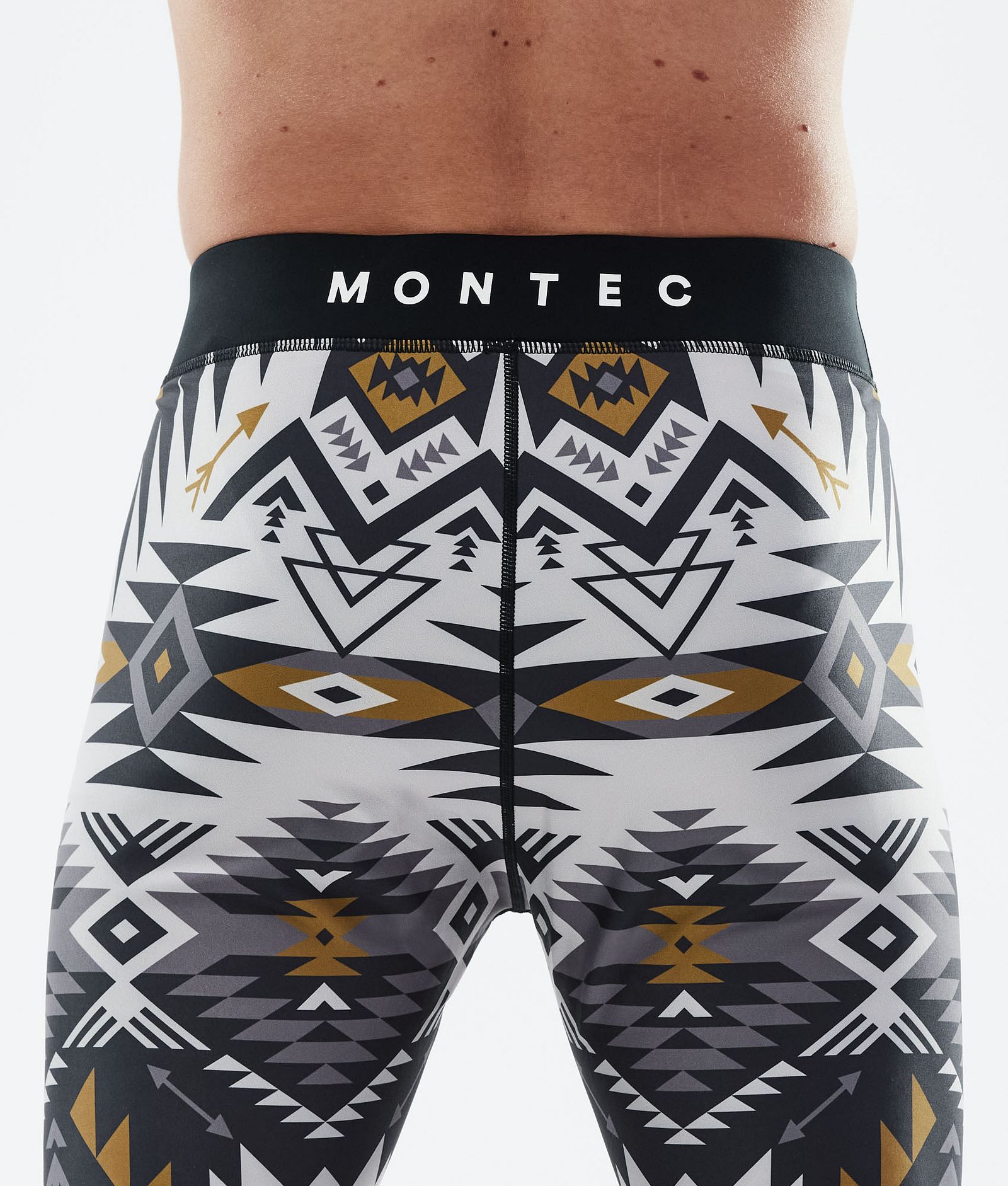 Zulu Legginsy Termoaktywne Mężczyźni Komber Gold, Zdjęcie 6 z 7