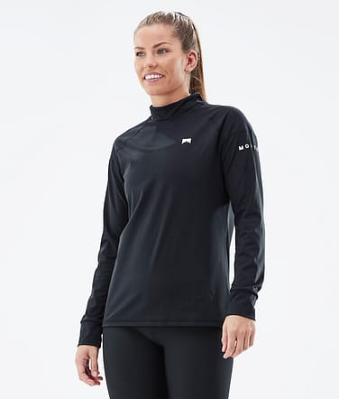Zulu W Camiseta Térmica Mujer Black