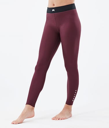 Zulu W Pantalón Térmico Mujer Burgundy