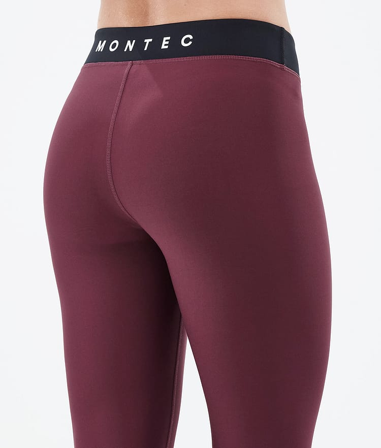 Zulu W Pantalón Térmico Mujer Burgundy, Imagen 6 de 7