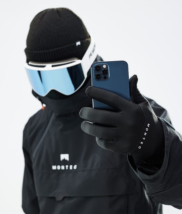 Utility 21 Lyžařské Rukavice Black/White, Obrázek 3 z 4