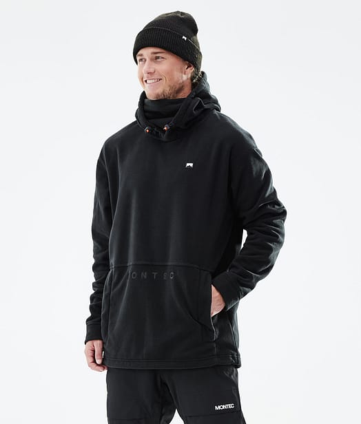 Delta 2021 Fleece Hoodie Men Black