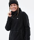 Delta W 2021 Fleecová Mikina s Kapucí Dámské Black, Obrázek 2 z 7