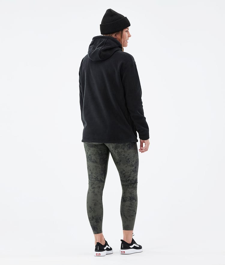 Delta W 21 Fleecová Mikina s Kapucí Dámské Black, Obrázek 4 z 7