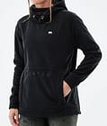 Delta W 2021 Fleecová Mikina s Kapucí Dámské Black, Obrázek 7 z 7