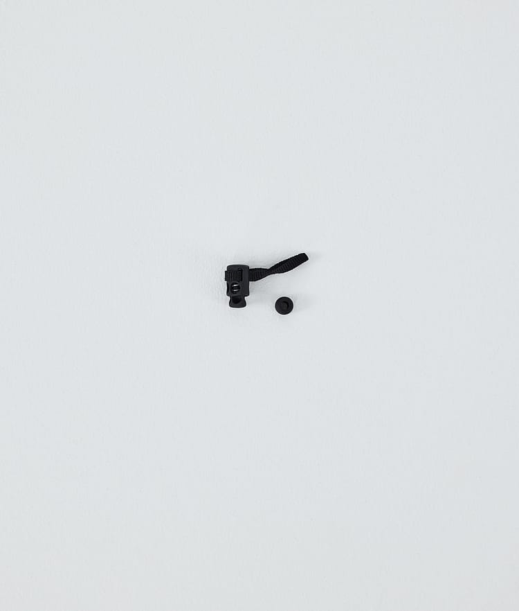 Stopper Double Elastic Replacement Parts Black/Black Bead, Image 1 of 3