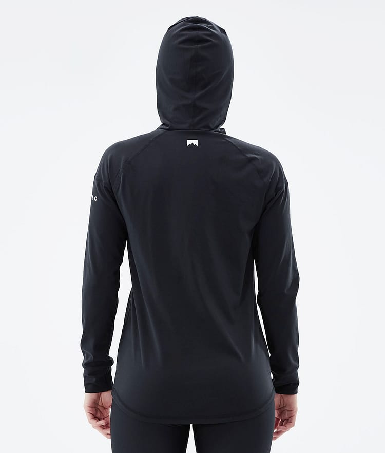 Zulu Hood W Termotričko Dámské Black, Obrázek 4 z 7