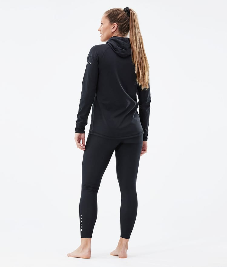 Zulu Hood W Termotričko Dámské Black, Obrázek 6 z 7