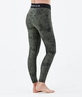 Zulu W Termokalhoty Dámské Olive Green Tiedye, Obrázek 2 z 7