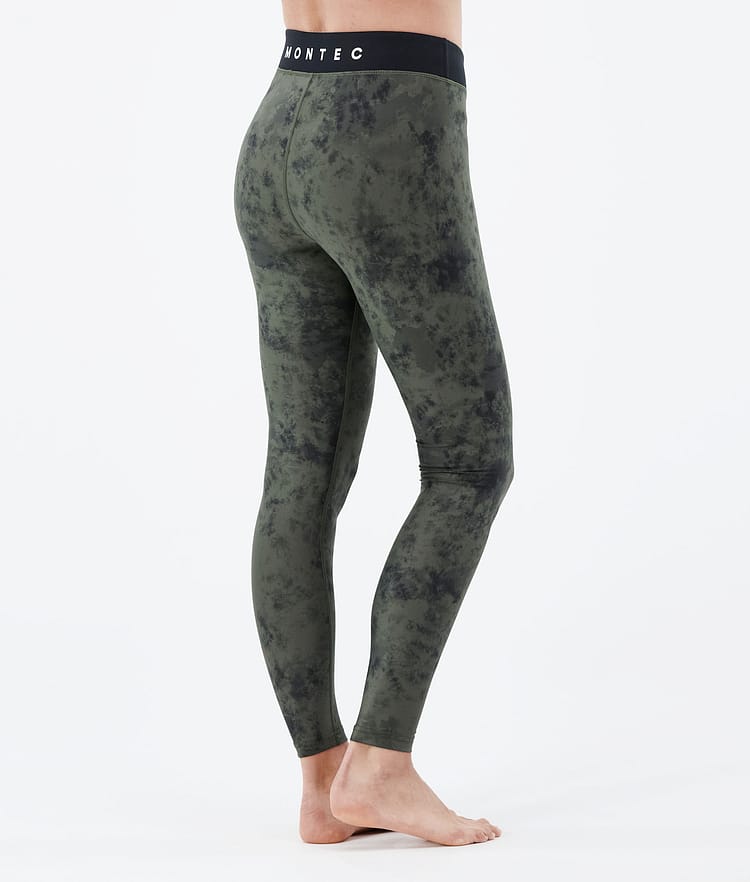 Zulu W Pantalón Térmico Mujer Olive Green Tiedye, Imagen 2 de 7