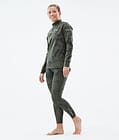 Zulu W Termokalhoty Dámské Olive Green Tiedye, Obrázek 3 z 7