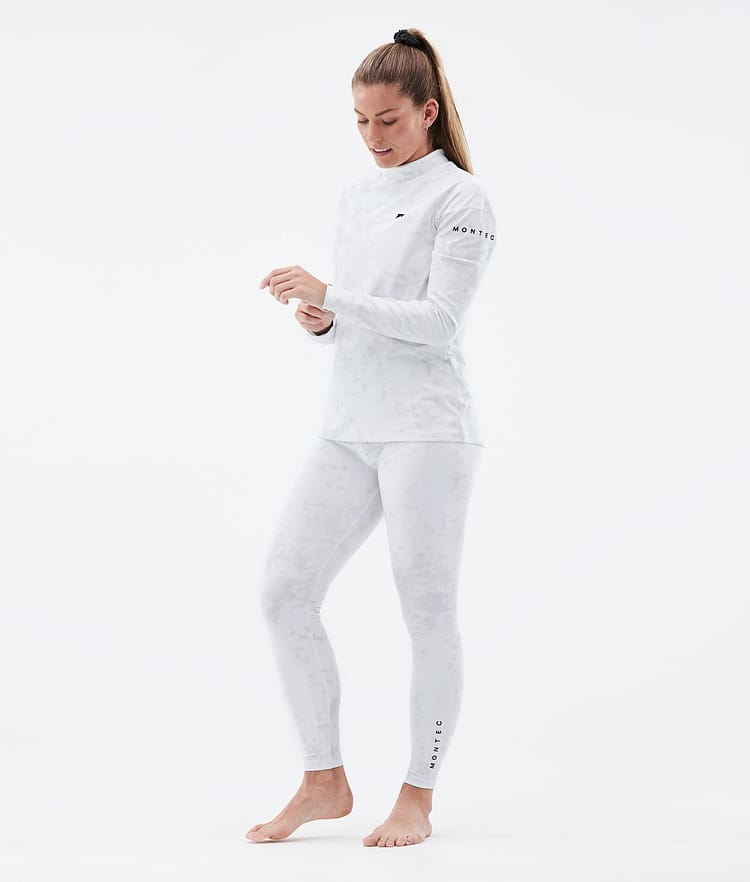 Zulu W Termokalhoty Dámské White Tiedye, Obrázek 3 z 7