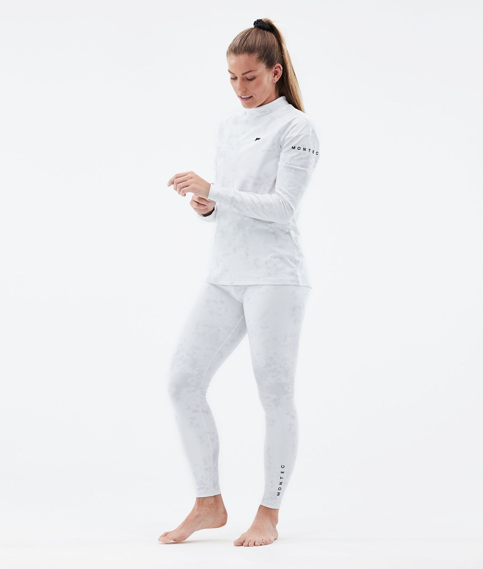 Zulu W Termokalhoty Dámské White Tiedye, Obrázek 3 z 7
