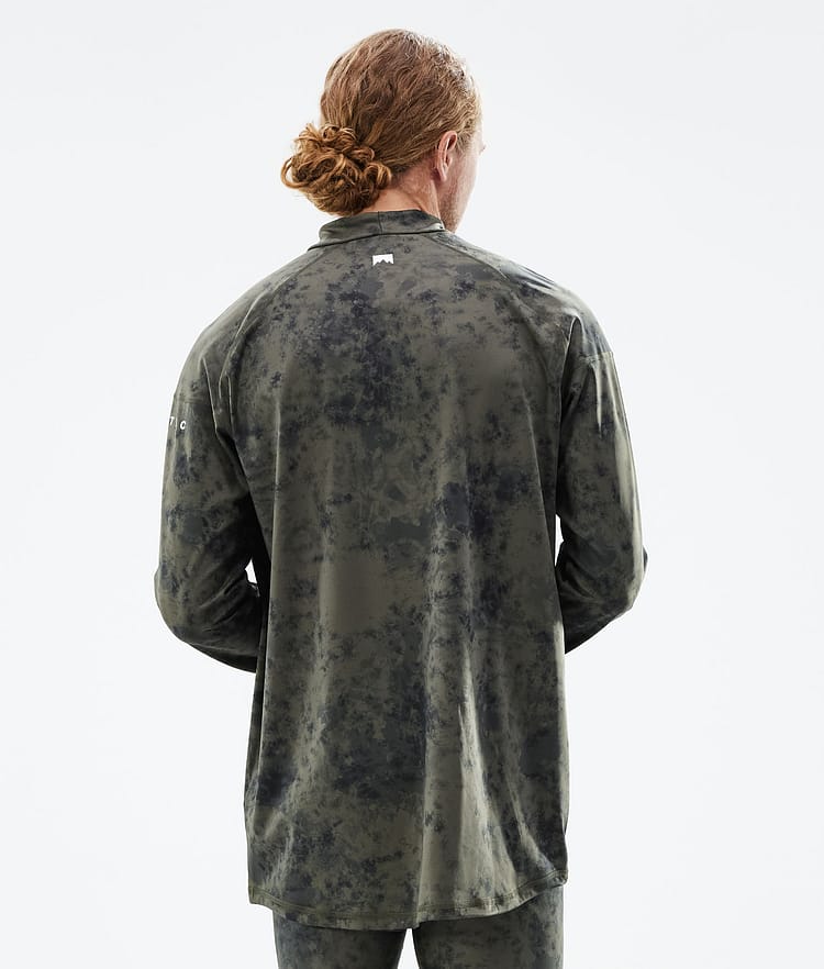 Zulu Camiseta Térmica Hombre Olive Green Tiedye, Imagen 2 de 6