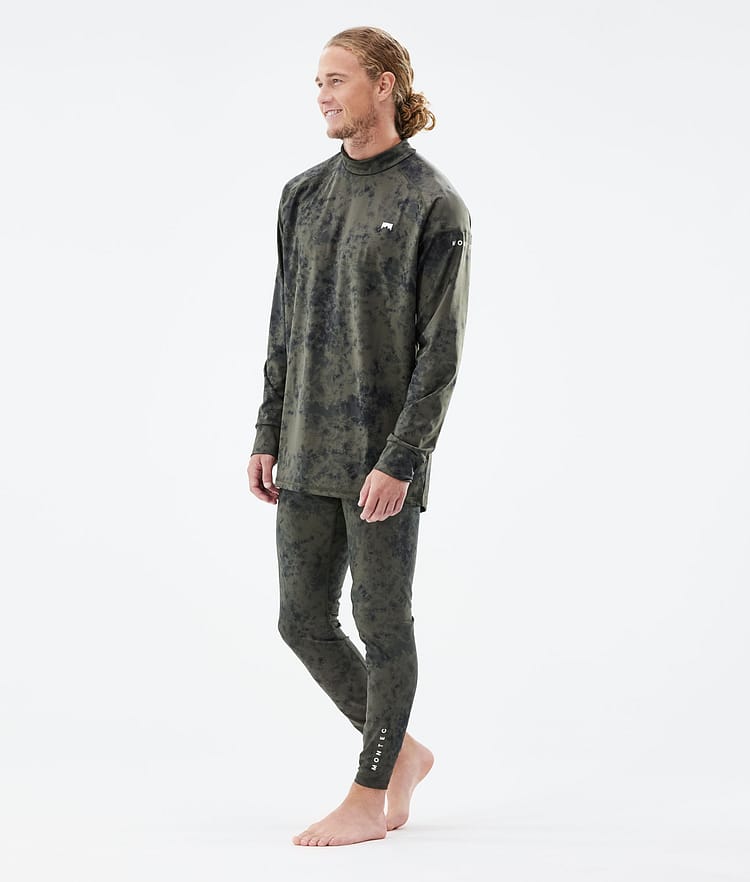 Zulu Camiseta Térmica Hombre Olive Green Tiedye, Imagen 3 de 6