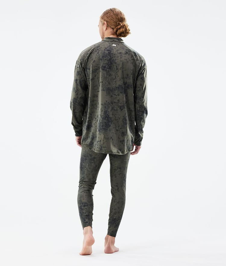 Zulu Camiseta Térmica Hombre Olive Green Tiedye, Imagen 4 de 6