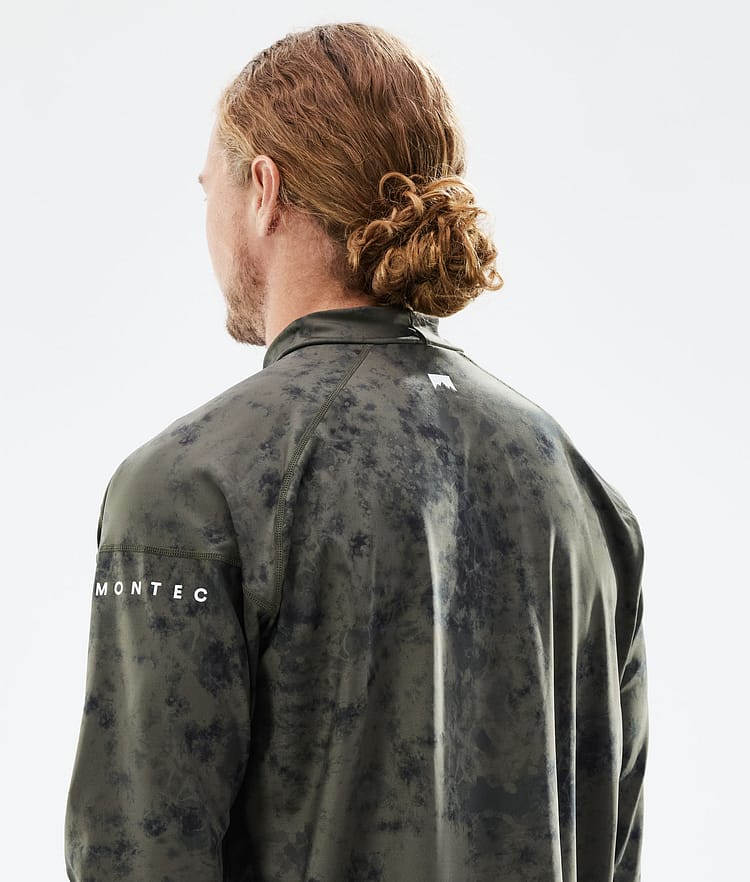 Zulu Camiseta Térmica Hombre Olive Green Tiedye, Imagen 6 de 6