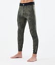 Zulu Base Layer Pant Men Olive Green Tiedye