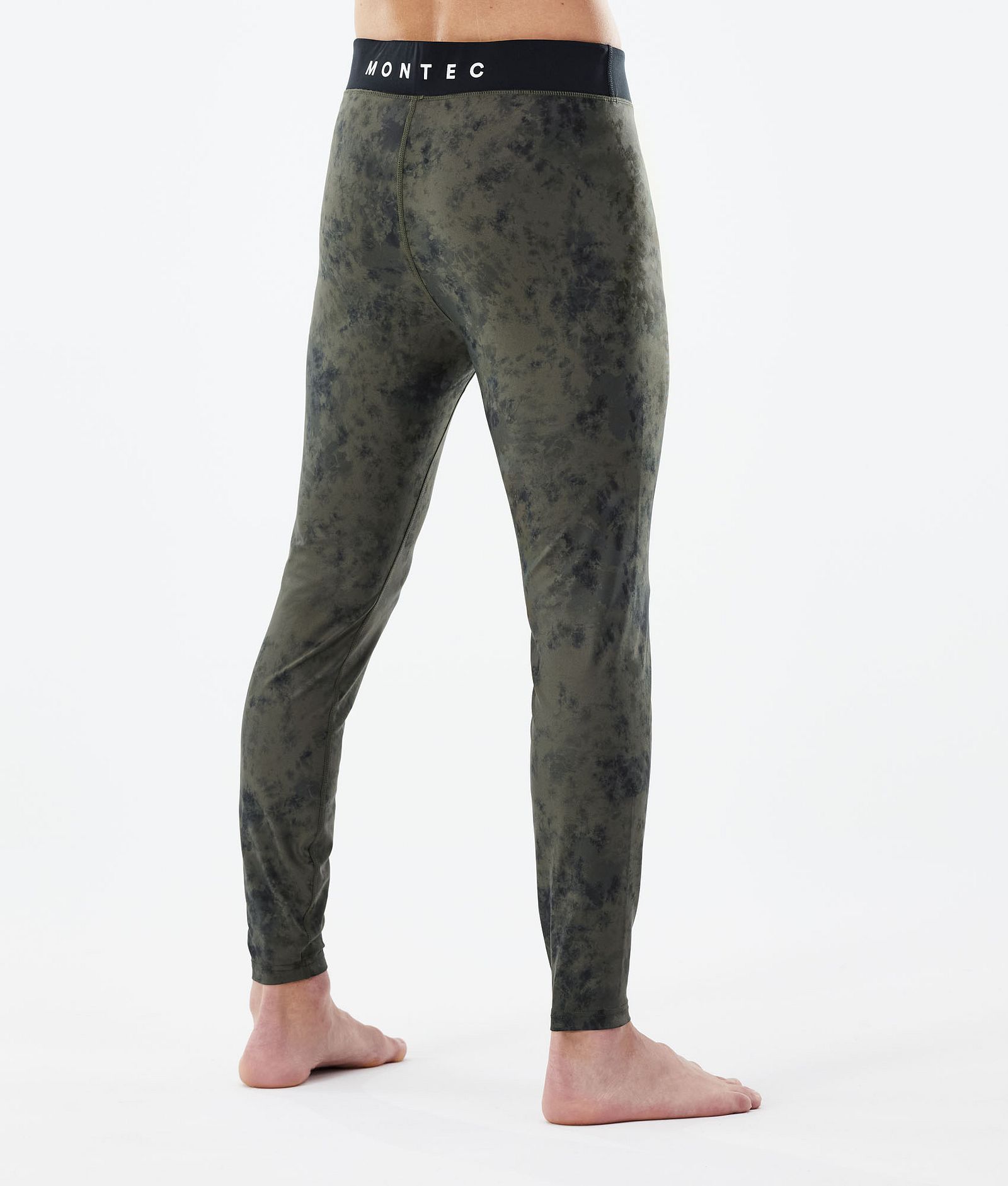 Zulu Termokalhoty Pánské Olive Green Tiedye, Obrázek 2 z 7