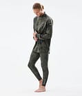 Zulu Termokalhoty Pánské Olive Green Tiedye, Obrázek 3 z 7