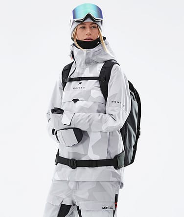 Dune W 2021 Chaqueta Snowboard Mujer Snow Camo