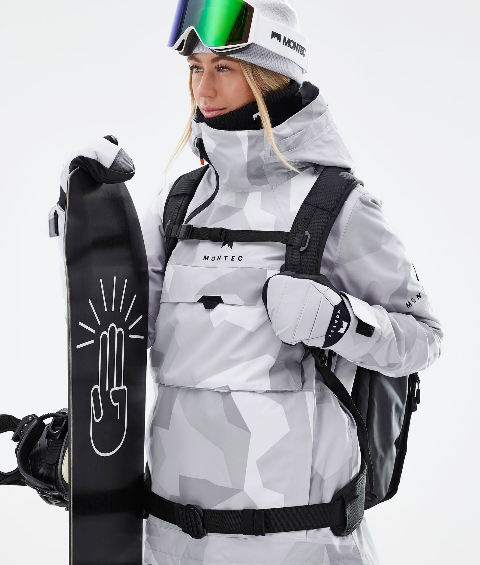 Dune W 2021 Chaqueta Snowboard Mujer Snow Camo, Imagen 4 de 12