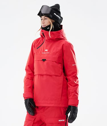Dune W 2021 Chaqueta Snowboard Mujer Red