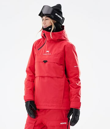 Dune W 21 Chaqueta Snowboard Mujer Red