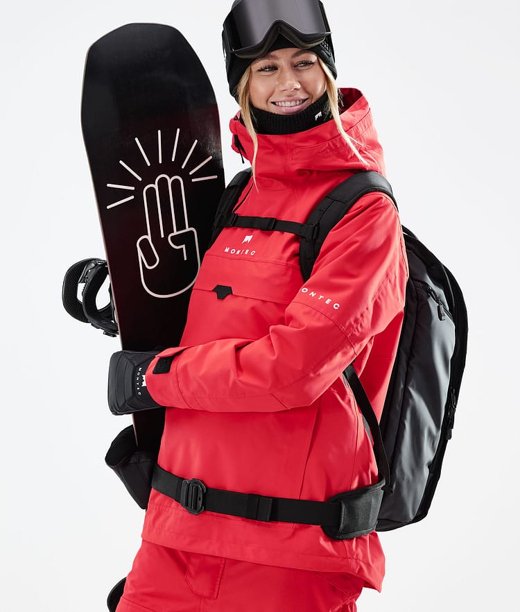 Dune W 21 Chaqueta Snowboard Mujer Red, Imagen 4 de 11