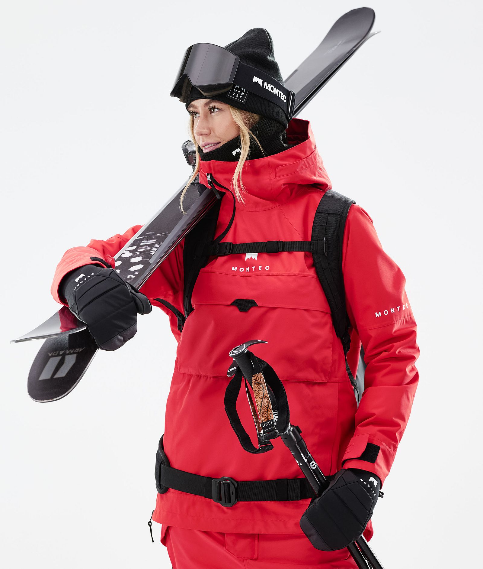 Dune W 2021 Lyžařská Bunda Dámské Red, Obrázek 4 z 12