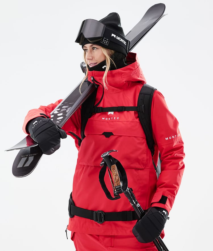 Dune W 21 Kurtka Narciarska Kobiety Red, Zdjęcie 4 z 12