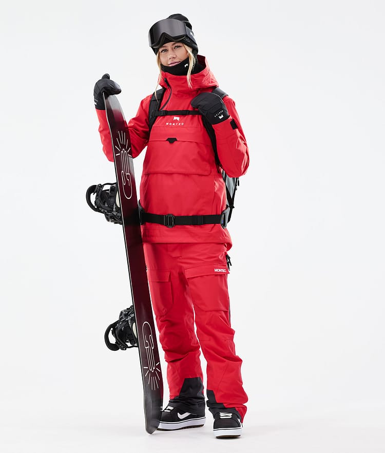 Dune W 21 Chaqueta Snowboard Mujer Red, Imagen 5 de 11