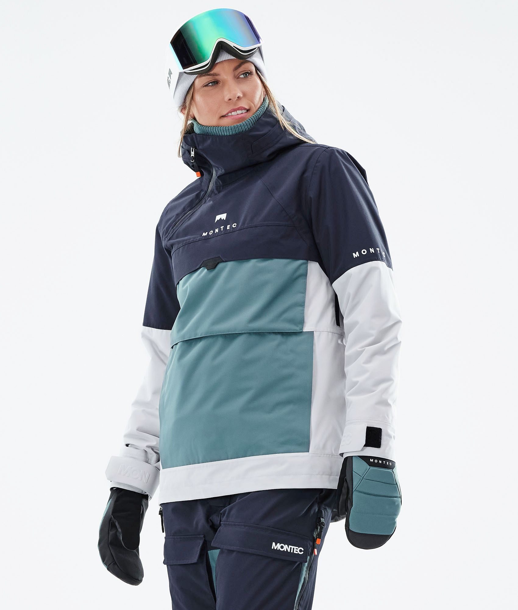 MD Navy Blue Womens Gravitate Ski Jacket & Endurance Snow Pants Set By TBF 