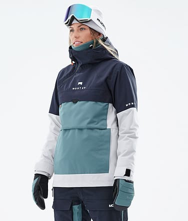 Dune W 2021 Chaqueta Snowboard Mujer Marine/Atlantic/Light Grey