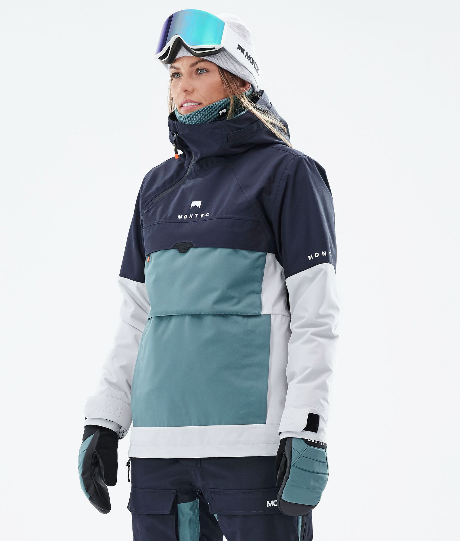 Dune W 2021 Bunda na Snowboard Dámské Marine/Atlantic/Light Grey, Obrázek 1 z 11
