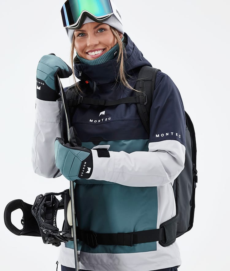Dune W 2021 Chaqueta Snowboard Mujer Marine/Atlantic/Light Grey, Imagen 3 de 11